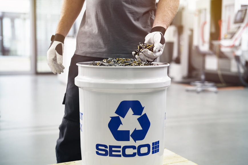 Recycling is key as Seco Tools sets ambitious target for circular economy